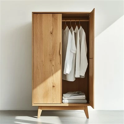 grande armadio in legno massiccio